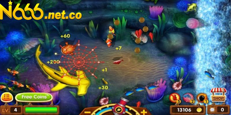 Hướng dẫn chơi game Câu cá vui vẻ N666